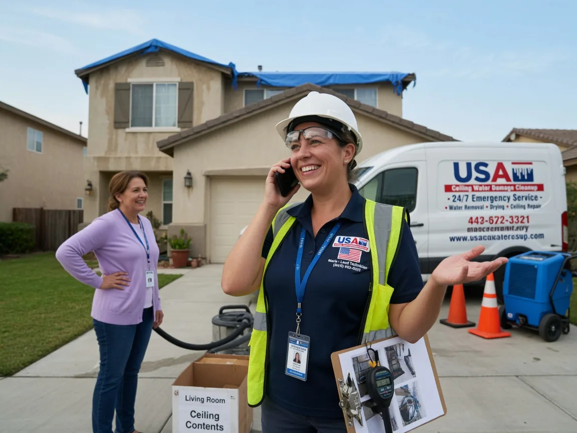 Ceiling Water Damage Restoration Great Lakes, IL FAQs